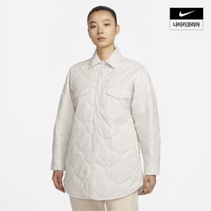 나이키 우먼스 나이키 스포츠웨어 에센셜 퀄팅 트렌치 NIKE FB8733-104