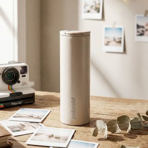 폴라로이드 버티컬 픽셀 텀블러 350ml보온 보냉 스테인리스 텀블러