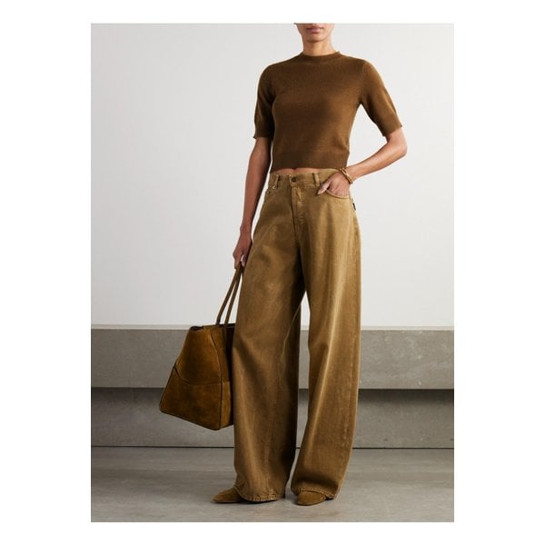 크롭  캐시미어 스웨터 1647597359025405