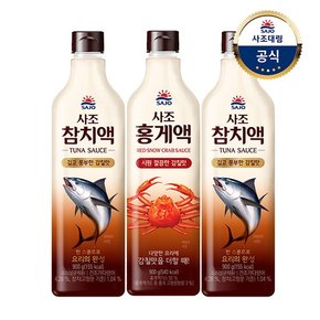 참치액 900g 2개 +홍게액 900g 1개