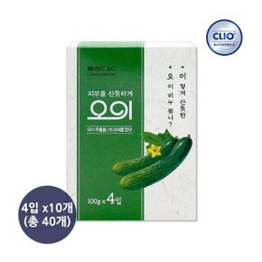 크리오 오이 비누 100g 4입 x10개(총 40개)