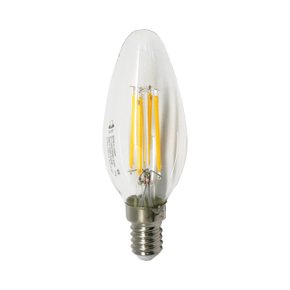 일광 LED 촛대구 5.5W 전구색 C35 E14 E17 디밍 램프