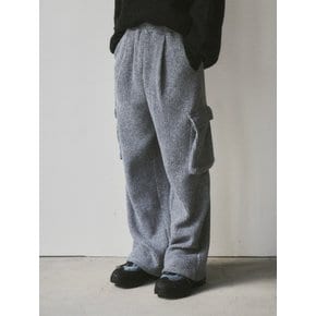 Cargo Knit Banding Trousers_CTB513(Light Grey)