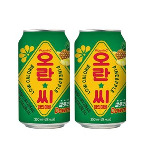 (G) 동아오츠카 오란씨 파인애플 350ml 48캔