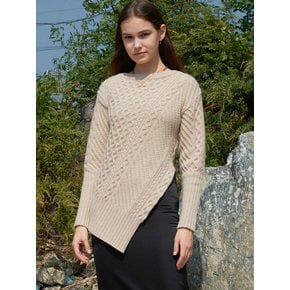 Margot Knit Top_Oatmeal