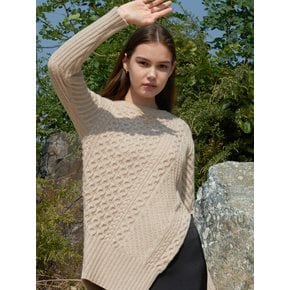 Margot Knit Top_Oatmeal