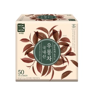  녹차원 국내산 우롱차 50티백