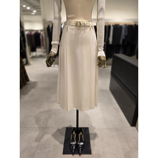 [파주점] 벨티드 턱 플리츠 스커트 JPAA0SK344
