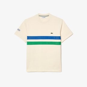 [시흥점] 남성 체스트 스트라이프 티셔츠 TH9769-55G