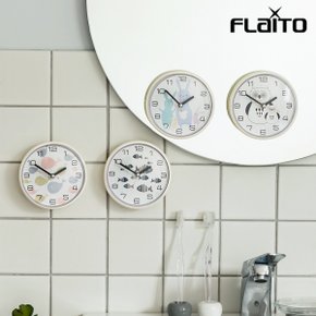 디자인 욕실 흡착 방수시계