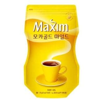  무료배송 맥심 모카골드 마일드 리필 170gx1봉지 사무실 탕비실 필수!