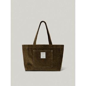 FOLLY ECO BAG [KHAKI - CORDUROY]