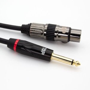 엠지솔루션 HDTOP HT-TP 국산 5.5mm 모노 to XLR 암 케이블 1m