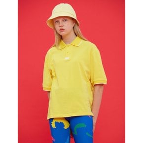 DOLLS ONLY LOGO COLLAR T/YELLOW