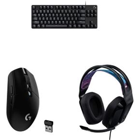 미국 로지텍 무선 헤드셋 Logitech G413 TKL SE Mechanical G아미ng Keyboard G305 Lightspeed W