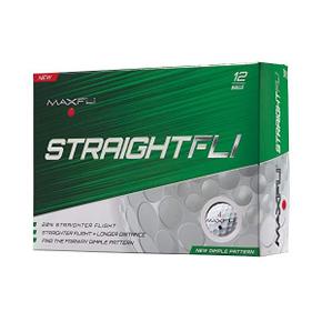 3191011 마라톤 기간 중 5배 Maxfli Straightfli Golf Balls (12 Pack) TA3244129