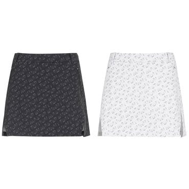 마스터바니 25F/W(421E3PS101)여성 로고패턴 큐롯 스커트