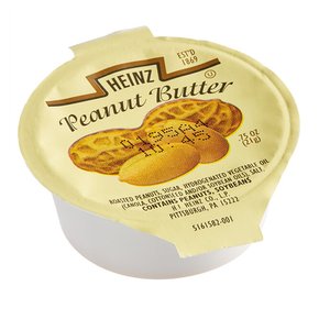 [해외직구]하인즈 피넛 버터 컵 21g 200팩 Heinz Peanut Butter Portion Cups 0.75oz