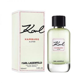 칼 라거펠트 맨즈 함부르크 알스터 EDT 스프레이 향수 3.4 oz 프래그런스 향수 10874595