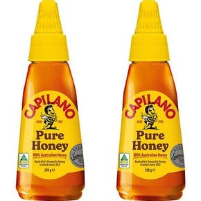 카필라노 퓨어 허니 호주산 꿀 Capilano Australian Honey Twist Squeeze 220g 2개