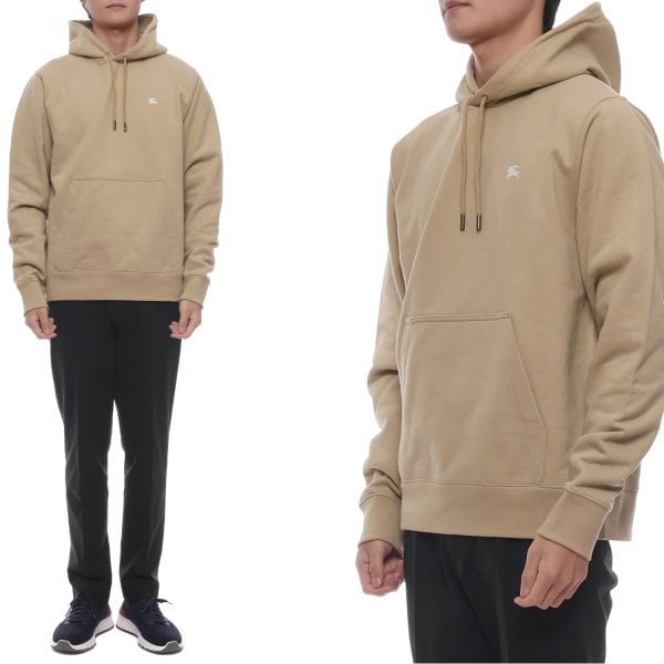 [부산점] 25FW 남성 나이트 스탬프 후드티셔츠 (8110585 FLAX 25F)