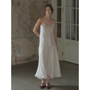 Mild linen tank top