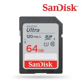 샌디스크 SDHC CLASS10 UHS-I Ultra 100MB/s 64GB