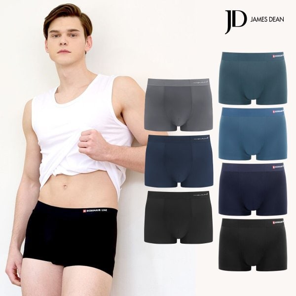 남성 위클리 심리스 드로즈 7종 세트