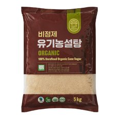 비정제 유기농 설탕 5kg