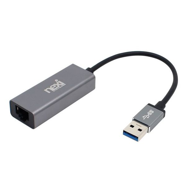 NEXI넥시 기가비트 랜카드 다크실버 USB3.0 NX801