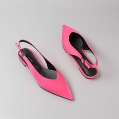 Stiletto Satin Flat LC207_2cm