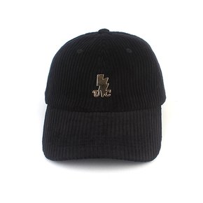 Bold Corduroy Black Ballcap 코듀로이볼캡