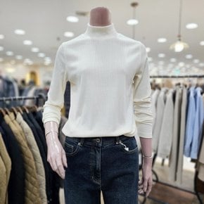 볼륨 골지 티셔츠 B5A1X405_DG