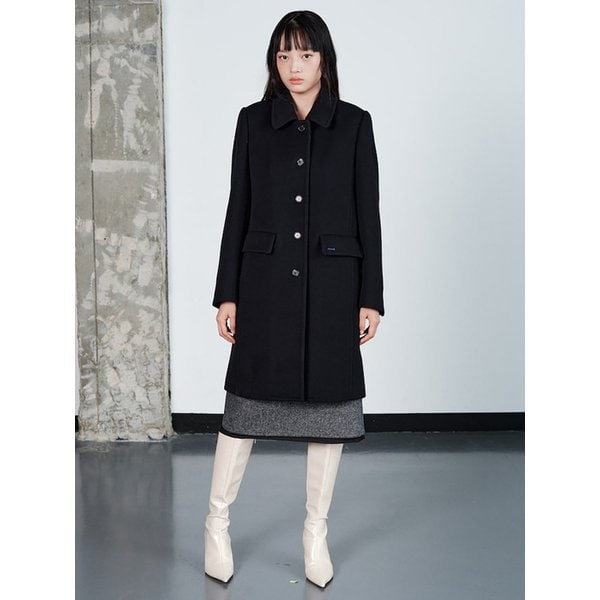 H Line Long Coat  Navy (KE5X30M06R)