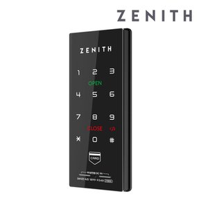 셀프시공 ZENITH 디지털도어락 Z100S(번호+카드)일회용비밀번호/허수기능/비상전원