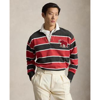 폴로 랄프 로렌 남성 빈티지핏 스트라이프 저지 럭비 셔츠(MNPOKNI16825048001)