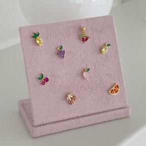 mini fruit earrings (8type)