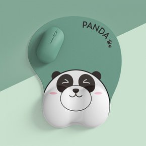 스포트라이트 판다 PANDA 마우스패드 손목보호