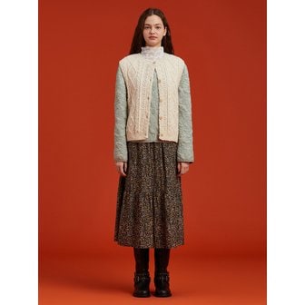 써스데이아일랜드 플라워 패턴 스커트_T258MSK245W