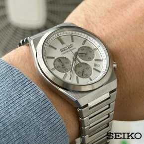국내 당일발송 SEIKO 세이코 SSB451P1 크로노그래프 남성 메탈시계 남자시계