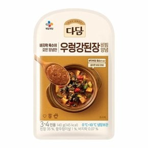 다담 우렁강된장 비빔 양념 140g x5개