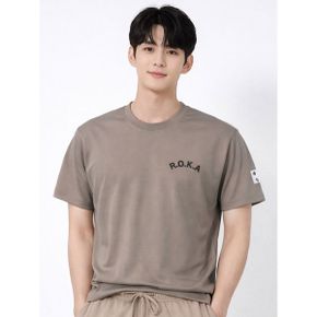 기능성 쾌적 쿨에버원단 ROKA 라운드 스판 반팔 티셔츠 쿨론 쿨링 남녀공용여름.._P420989948