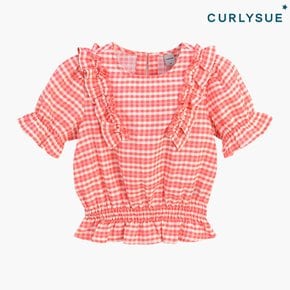 [컬리수] 쥬시체크 블라우스 C212BLG01P [여름]