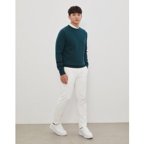 [24FW] [ONLINE EXCLUSIVE][PURE WOOL] 그린 남성 퓨어울 풀오 HUSW4D941E3