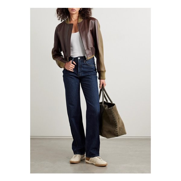 90s 루즈 하이라이즈 스트레이트 진 다크 데님 1647597349439830