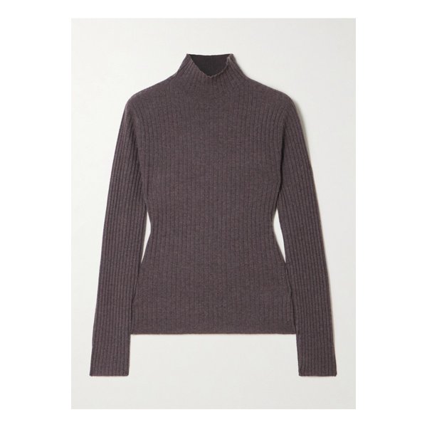 아치4 아리아나 골지 터틀넥 캐시미어 스웨터 브라운 46376663162866765