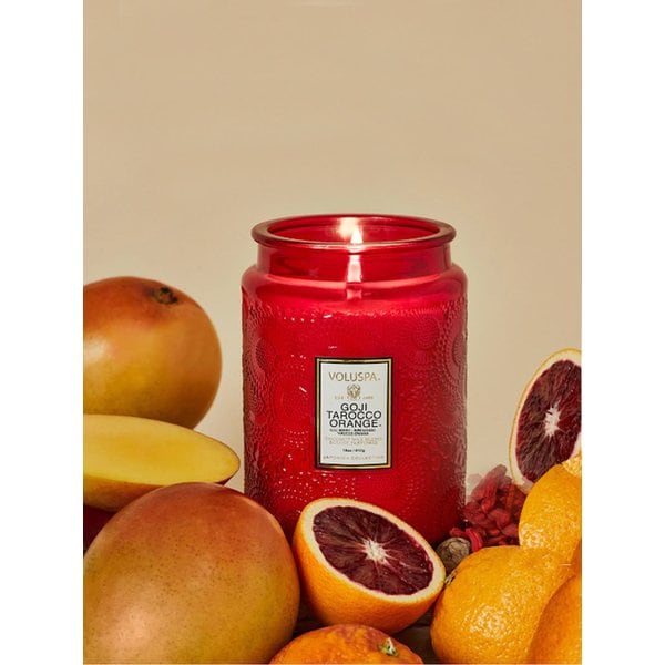 고지타로코 오렌지 L 글라스 캔들 18oz(510g