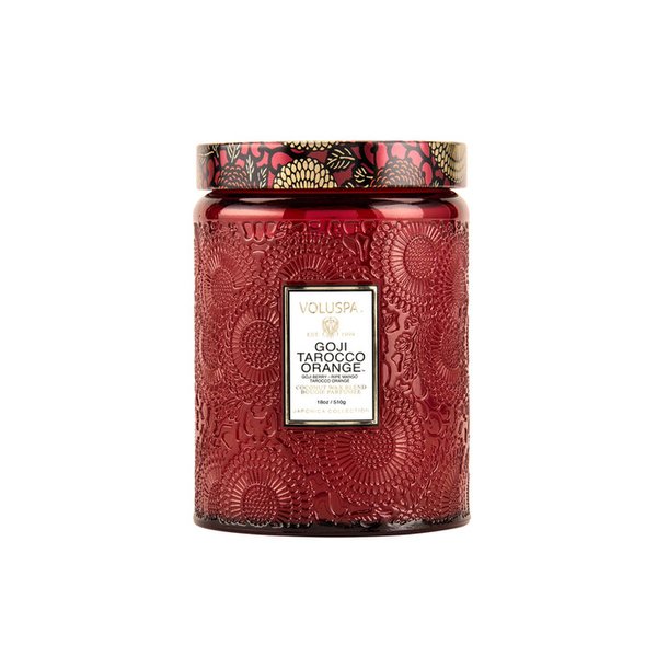 고지타로코 오렌지 L 글라스 캔들 18oz(510g