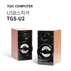 TGIC PC스피커/TGS-U2/우퍼/게임/음악/2채널