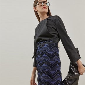 Mix Match Skirt_BLUE WAVE